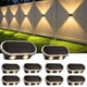 thumbnail image 1 of Luces para cercas Hiromeco pack de 10, impermeables IP65, 1 of 8
