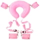 thumbnail image 1 of 1 set Adjustable Bed Restraints Kit - Ankle and Wrist Restraints for Couples and Lovers - Sex Bondage Tool for Enhanced Intimacy and Roleplay, 1 of 3