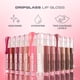 thumbnail image 4 of Brillo de labios MORPHE Dripglass High Shine Espejo rosa esmaltado, 4 of 9