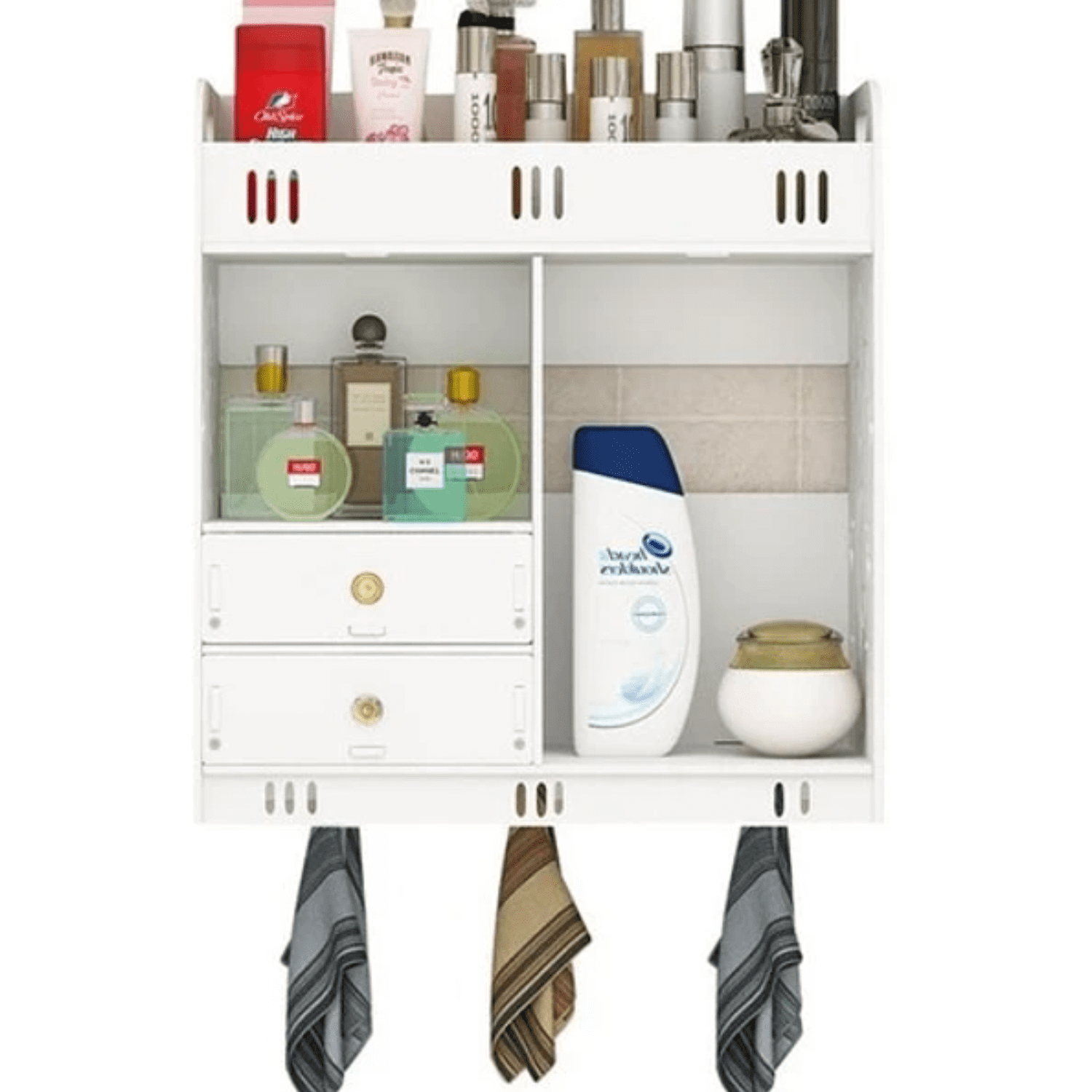 Crusec - Armario Organizador De Baño/colgador