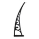thumbnail image 4 of Soporte Estable Para Toldo, Soporte Para Sombrilla Para Puerta De Porche, Balcón, Negro, 4 of 5
