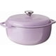 thumbnail image 1 of Dutch Oven Lodge, hierro fundido esmaltado de 3 cuartos de galón, color lila, 1 of 5