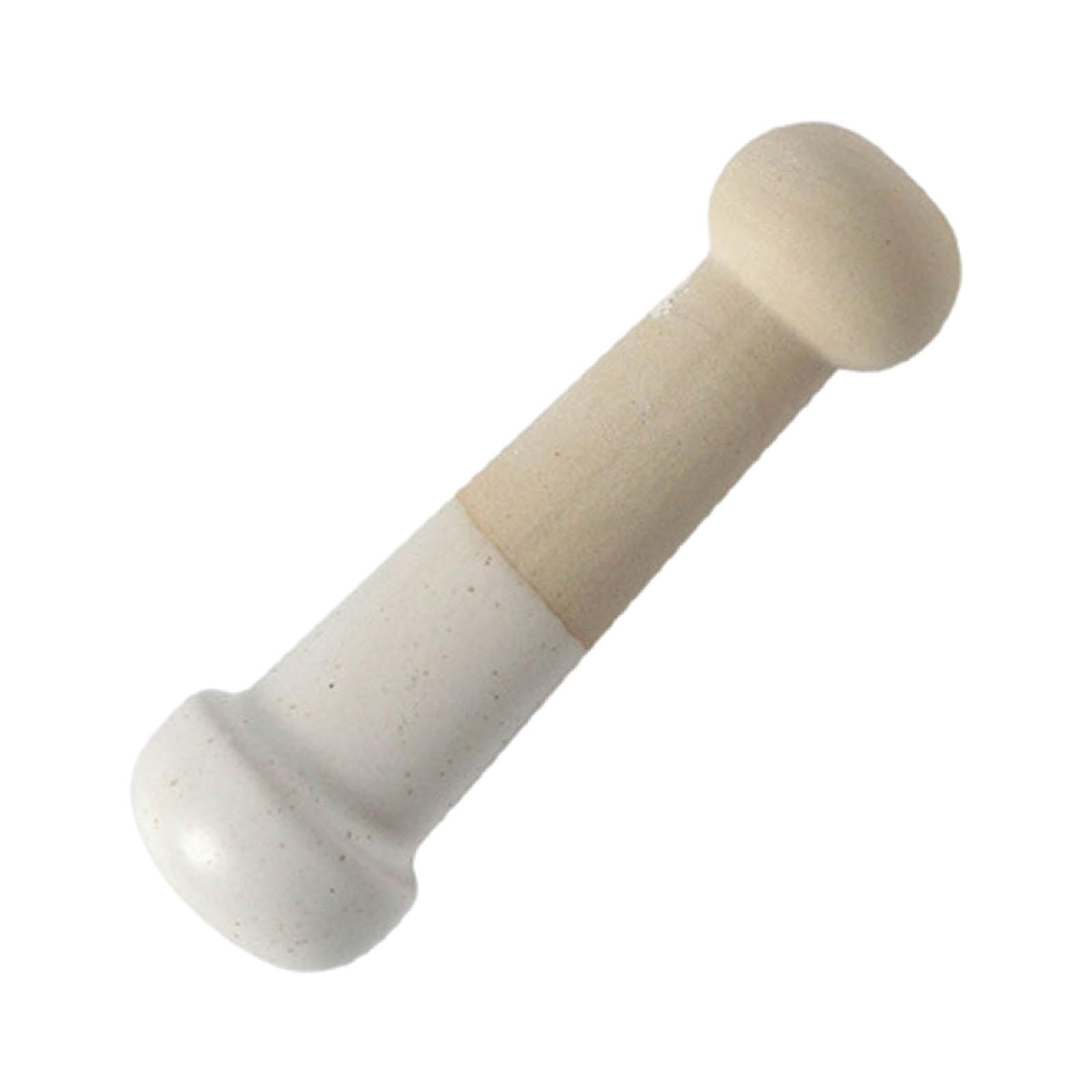 Magideal - Machacador De Ajo, Herramienta Manual Para Triturar, Clásico, Fácil De Limpiar, Pasta De Arroz, Mini Accesorios, Mortero De Cerámica, Machacador De Al