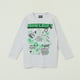 thumbnail image 1 of Polera Manga Larga Niño Explore More Gris Minecraft, 1 of 4