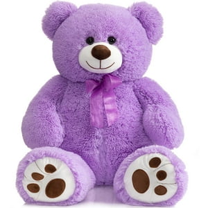 Oso De Peluche Gigante Hollyhome De 90 Cm, Color Morado