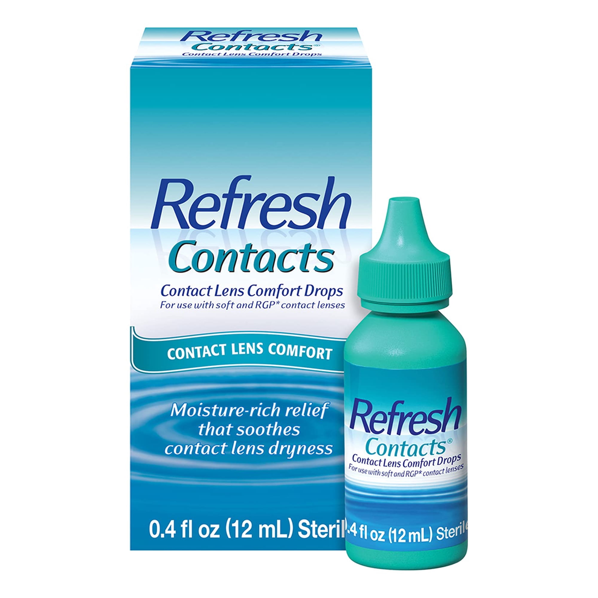 Gotas Para Ojos Refresh Contacts 12 Ml Alivio Para Ojos Secos