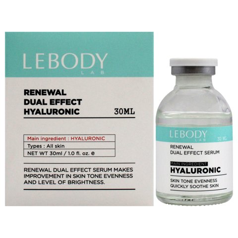 Suero Lebody Lab Renewal Doble Efecto Hialurónico