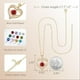 thumbnail image 3 of Collar Love Pendant Con Piedra De Nacimiento, 3 of 3