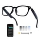 thumbnail image 1 of Gafas inteligentes MNVOEQ con traductor IA, Bluetooth y lentes fotocromáticas, 1 of 9