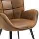thumbnail image 4 of Sitial New Kas Acolchado Con Apoyabrazos Suede, 4 of 6