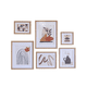 thumbnail image 1 of Set 6 Cuadros decorativos Wood-boho café, 1 of 5