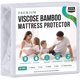 thumbnail image 1 of Protector de colchón Utopia Bedding impermeable, tamaño doble, 1 of 7