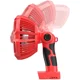 thumbnail image 5 of Ventilador Portátil para Lugar de Trabajo para Milwaukee Batería Li-ion de 18V Inalámbrica para Acampar con Lámpara, 5 of 8
