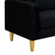 thumbnail image 5 of Sofa New Retro 3c Felpa 01 Negro, 5 of 6