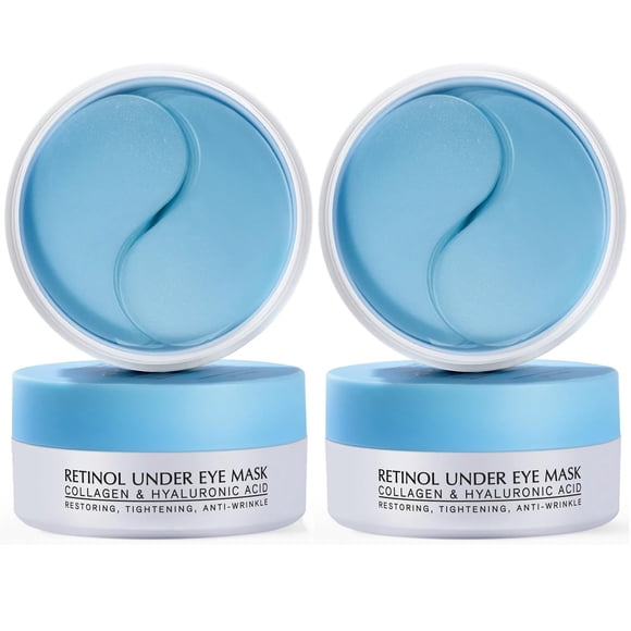 Parches para debajo de los ojos Enaskin Naturals con retinol y colágeno, 60 pares