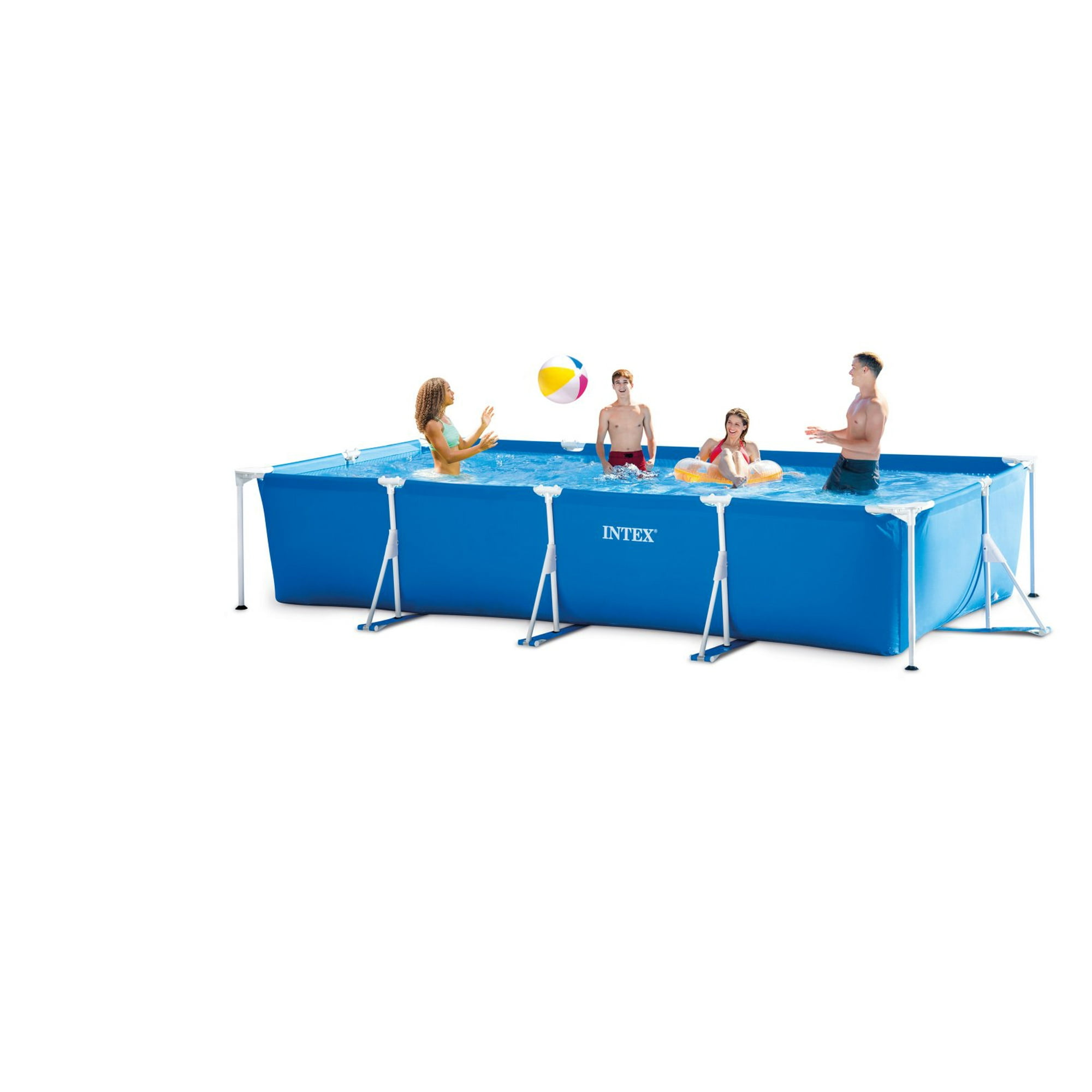 Piscina Estructural Rectangul C/filtro 450x220cm Intex 28274