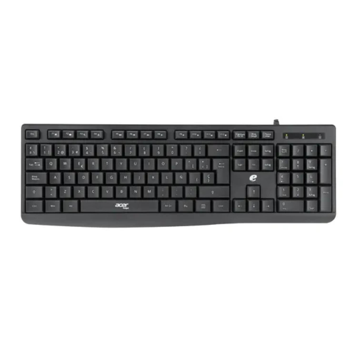 Emachines - Kit Teclado Y Mouse Alambrico Usb Negro Eak040