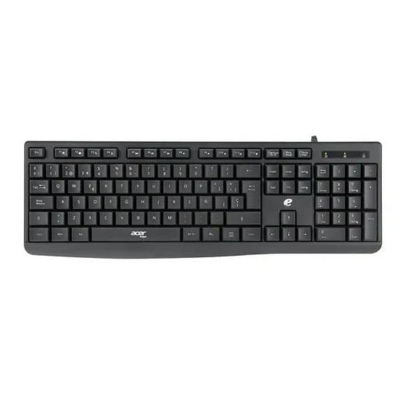 Kit Teclado Y Mouse Alambrico USB Negro EAK040
