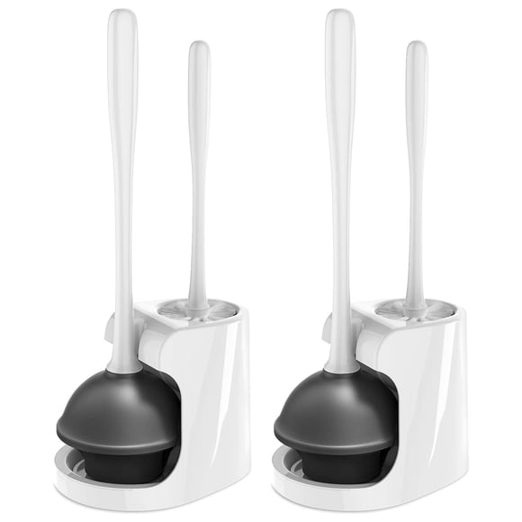 Combinación De Desatascador Y Escobilla Para Inodoro Para Baño