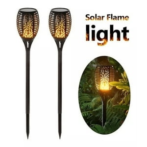 Genérico - Antorcha Led Solar Luz Lámpara Al Aire Libre 58 Cm