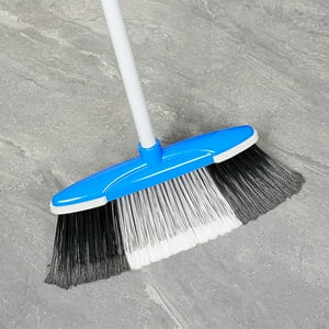 Aileda Escobillon Escoba Multiuso Interior - Azul Con Mango