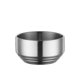 thumbnail image 1 of Xiao Hua Tazón de Arroz de Acero Inoxidable, sin Tapa, No Frágil. un Tazón circular de metal Puede Mantener el Arroz O la Sopa Calientes. Tazón de Arroz de Acero Inoxidable de Doble Capa Resistente, 1 of 4