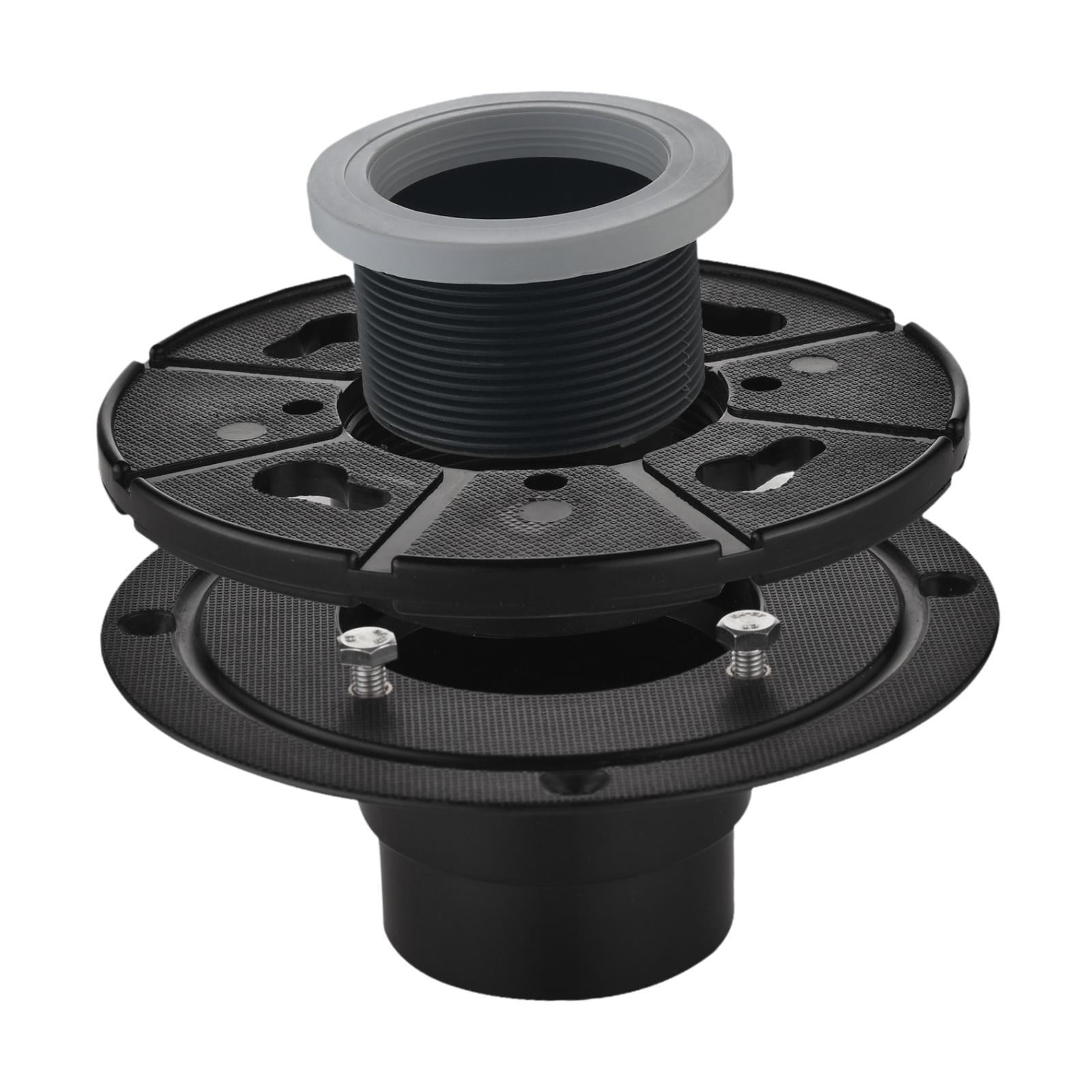 Magideal - Kit De Brida De Base De Drenaje De Ducha De 2 Pulgadas, Adaptador De Anillo Ajustable, Resistente Y Roscado Para Baño, Cocina, Instalación Estable