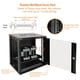 thumbnail image 4 of Armario de servidor de montaje en pared Tecmojo 12U IT Network Rack negro, 4 of 6