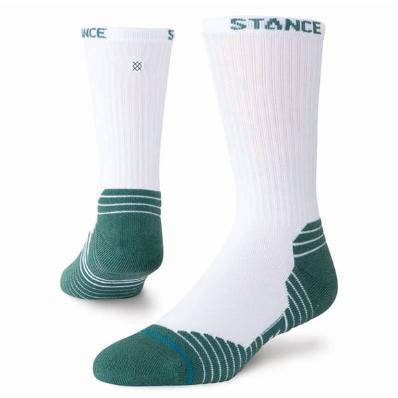 Stance Socks Fairway Ribbed Crew White