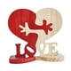 thumbnail image 4 of Adornos De Madera En Forma De Corazón Para Mesa De Boda, Estatuas De Madera Con Letreros De Madera Love, 17 X 18 Cm, 4 of 5