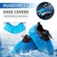 thumbnail image 4 of Fundas para zapatos HUADYMEET desechables, antideslizantes e impermeables, paquete de 100, 4 of 8