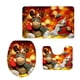 thumbnail image 4 of Cubierta De Asiento De Inodoro De Navidad Alfombra Alfombrilla De Ba?o Ba?o Decoración De Navidad Decoración De Fiesta J, 4 of 5