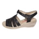 thumbnail image 4 of Sandalia Negro Vía Franca, 4 of 5