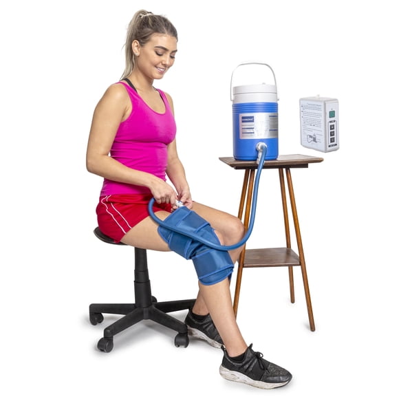Máquina de hielo para terapia de frío Koozam Cryo Cuff Knee Coff
