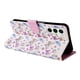 thumbnail image 3 of FOXDOCK Funda Tipo Cartera Floral para Samsung Galaxy S25 FE ,Funda con Tapa de Cuero PU, Protección Antigolpes con Ranuras para Tarjetas y Soporte, 3 of 5