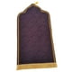 thumbnail image 5 of Alfombra De Franela Para Rezar, Felpudo, Alfombrilla Para El Suelo, Regalo De Ramadán Eid, Amaranto Grande, 5 of 5