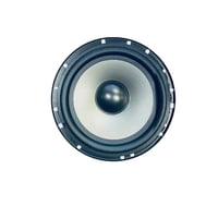 Importclick - Set 2 Parlantes Auto 16 Cm Redondo 100 Watt Coaxial 2 Vías Hifi Negro