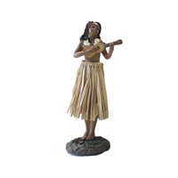 Bothyi - Muñeca De Tamaño Mini Bailarina Hawaiana Con Guitarra Muñeca Hawaiana De 6,29 Pulgadas Decoración Del Hogar Estilo B
