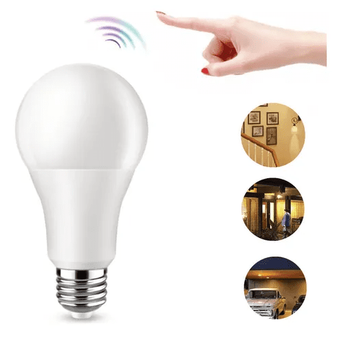 Vellmax - Pack X 2 Ampolleta Led Con Sensor De Movimiento 9w 6500