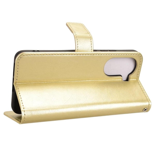 Funda tipo libro para Xiaomi Poco X7 Pro 5G/Redmi Turbo 4 5G, cartera todo‑en‑uno, funda multifuncional con tarjetero y correa de muñeca desmontable
