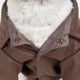 thumbnail image 3 of Abrigo de lana de diseñador para perro Pet Life Galore con broche en la espalda, 3 of 7
