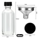 thumbnail image 4 of Pack 12 Botellas de Cristal con Tapa Mini Frascos de Vidrio 60ml Botellitas de Cristal Pequeñas Jengibre shots, 4 of 7