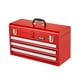 thumbnail image 1 of Caja de herramientas VEVOR Metal 52,07 cm con 3 cajones portátil roja, 1 of 3