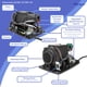 thumbnail image 5 of Secador de Manos EnBath Paquete de 2 Acero Inoxidable 110V Alta Velocidad, 5 of 9