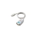 thumbnail image 1 of Convertidor USB a serie Moxa uPort 1110-1, puerto RS-232, 1 of 1