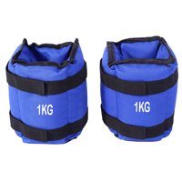 Genérico - Pesas Deportivas Para Tobillos Y Muñeca 2 Kg Azul