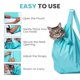 thumbnail image 2 of Transportín para gato Purrfect Pouch 61x36 cm a prueba de garras e impermeable, 2 of 9