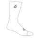 thumbnail image 1 of Calcetin Tilki Comfort Blanco/Gris Pack X3 Tenis Padel, 1 of 3