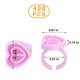 thumbnail image 2 of Cucharas de Pegamento DOCLWF 400 piezas con forma de corazón para extensiones de pestañas, 2 of 7