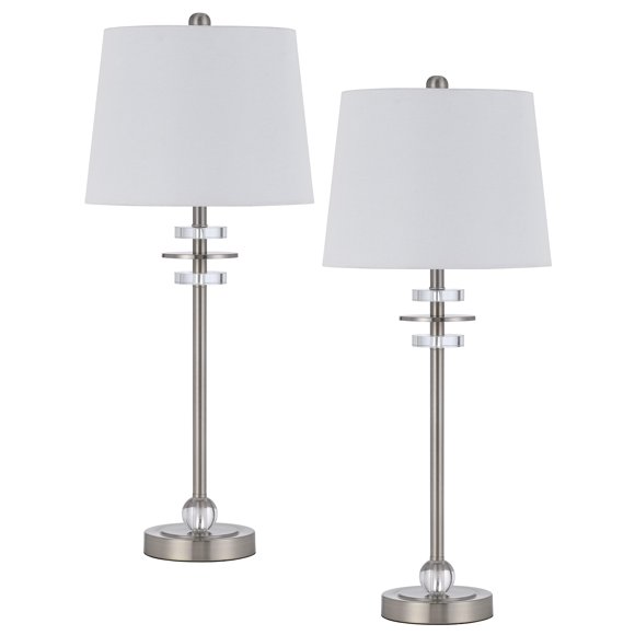 Lámpara Cal BO-3094BF-2 60W Par con Detalles de Cristal